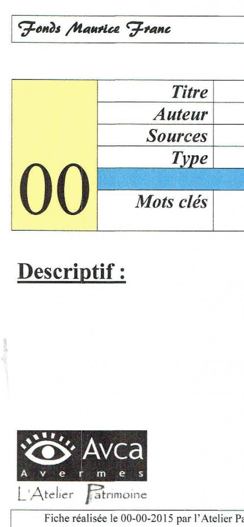 Fiche fmf texte